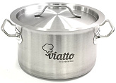 Кастрюля из нержавеющей стали VIATTO 101342 (D=220 мм, 5 л)