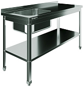 Ванна моечная Restoinox ВМСР/1-11/6-БЛП-ЭЦ