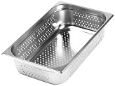 Гастроемкость перфорированная Luxstahl GN 1/1-150 (d=5 мм)