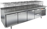 Стол морозильный HICOLD GN 1112/BT LT (R290)