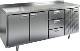 Стол морозильный HICOLD GN 113 BR3 BT (R290)