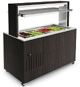 Стол шведский тепловой Enofrigo DOGE ISOLA 2000 BM венге