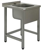 Ванна моечная одинарная бизнес Simeco ВМ1Е0606П