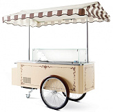 Тележка для мороженого ISA Carrettino yellow