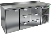 Стол морозильный HICOLD GN 133 BR2 BT (R290)