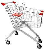 Тележка покупательская Корбис STE124-BXL