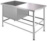 Ванна моечная Assum ВСРП-П-5/12-Л (1200х700х850)