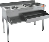 Барная станция HICOLD НКС-12/6БПК (+100 мм столешница)