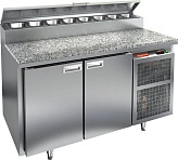 Стол для пиццы HICOLD PZ2-11/GN (1/6) камень