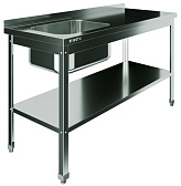 Ванна моечная Restoinox ВМЦР/1-12/6-БЛП-ЭН