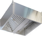 Зонт вытяжной с подсветкой Restoinox ЗВЦКП-20/20