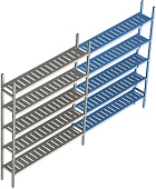 Стеллаж модульный линейный дополнительный POLAIR LOAD.ME POLY 21AL.5PP30.16Е