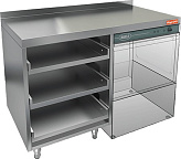 Стол открытый HICOLD НБМКБКП-12/6БП (Увеличенная столешница)