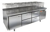 Стол морозильный HICOLD SN 122/BT LT (R290)