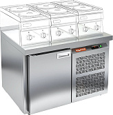 Стол морозильный HICOLD GN 1 BR2 BT LT