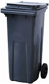 Мусорный контейнер 120л, серый