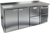 Стол морозильный HICOLD GN 112 BR2 BT (R290)