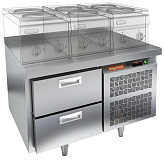 Стол холодильный HICOLD SN 2/TN LT