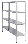 Стеллаж кухонный Luxstahl СР-1800x1600x500/4
