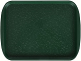 Поднос Luxstahl 415х305 мм темно-зеленый