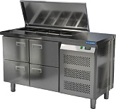 Стол холодильный для салатов КАМИК СОН-041463К