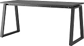 Стол офисный КОБОР TR-120/60 black/wood