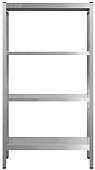 Стеллаж кухонный Luxstahl СУ-1800х1200х440