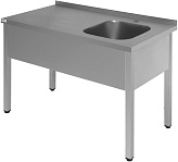 Ванна моечная одинарная бизнес Simeco ВМ1ЕП1206П