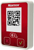 Терминал оплаты СБП Mertech Mini с NFC (белый/красный)