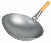 Сковорода Вок с деревянной ручкой, P.L. Proff Cuisine (D=400 мм)