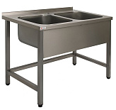 Ванна моечная двойная бизнес Simeco ВМ2EП1306