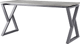 Стол офисный КОБОР W-120/60 graphite/chicago