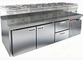 Стол морозильный HICOLD GN 112/BT LT SH (R290)